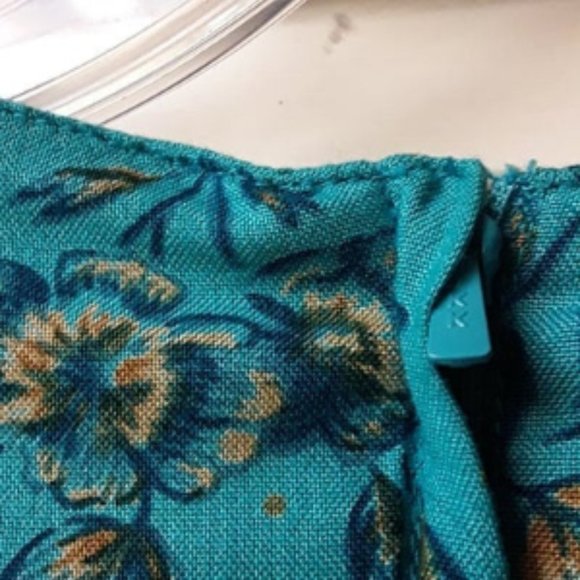 Vintage Light Baby Blue Long Boho Sarah Elizabeth - Picture 7 of 10